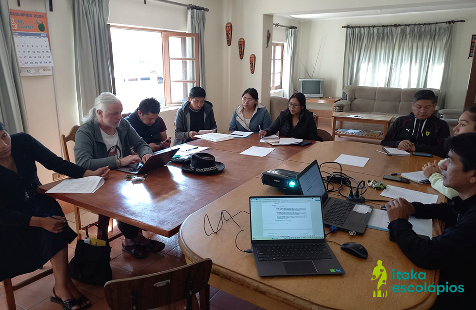 Educadores de Internatos Escolapios em Bolivia